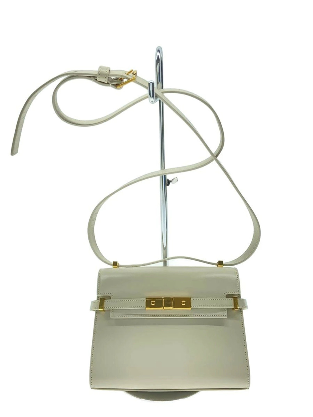 SAINT LAURENT Manhattan Shoulder Bag White